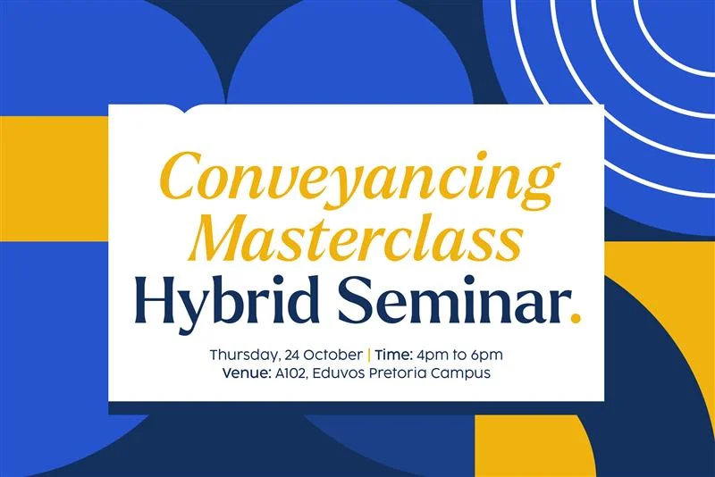 Eduvos to host Conveyancing Masterclass with Golden Key.